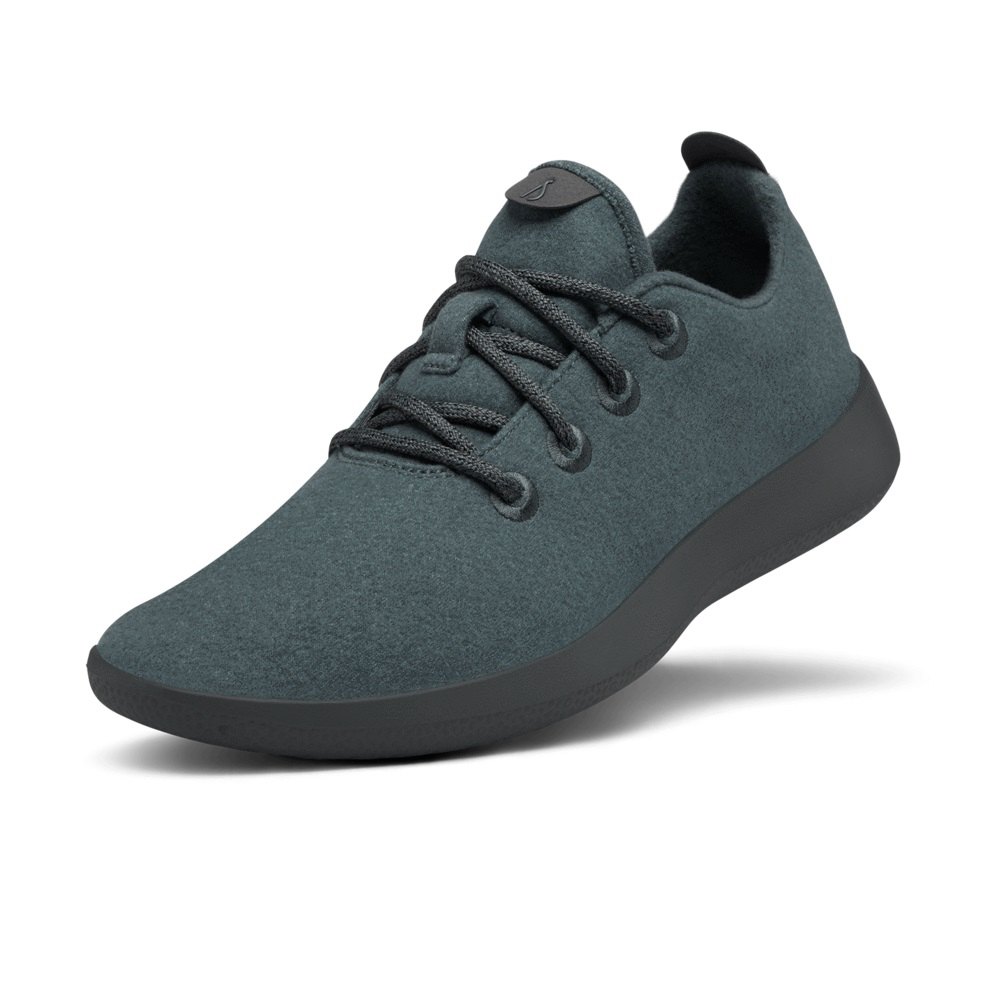 Allbirds Men's Sneakers Blue - Wool Runners - 10482FVOS